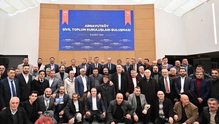 Cumhurbaşkanı Yardımcısı Yılmaz, Arnavutköy’de STK temsilcileriyle bir araya geldi Açıklaması