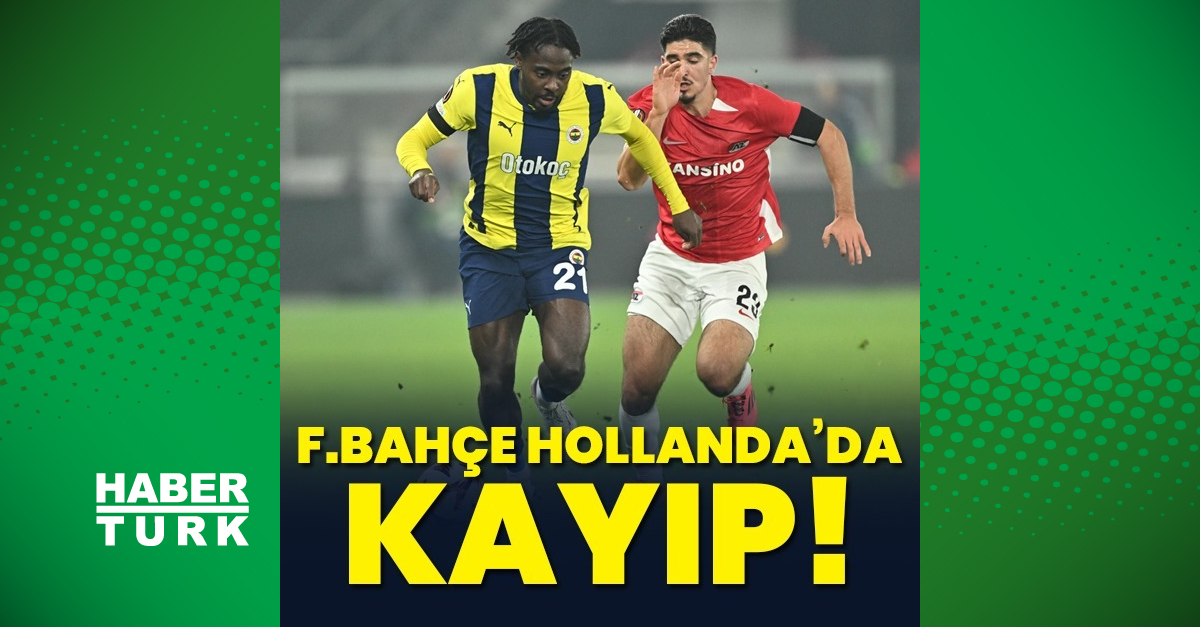 AZ Alkmaar: 3 – Fenerbahçe: 1 | MAÇ SONUCU