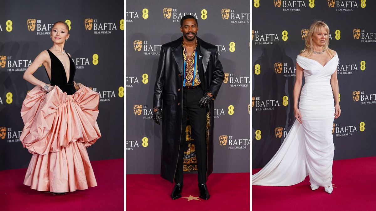 Ariana Grande, Colman Domingo ve Pamela Anderson: BAFTA 2025’te en iyi giyinen ünlüler