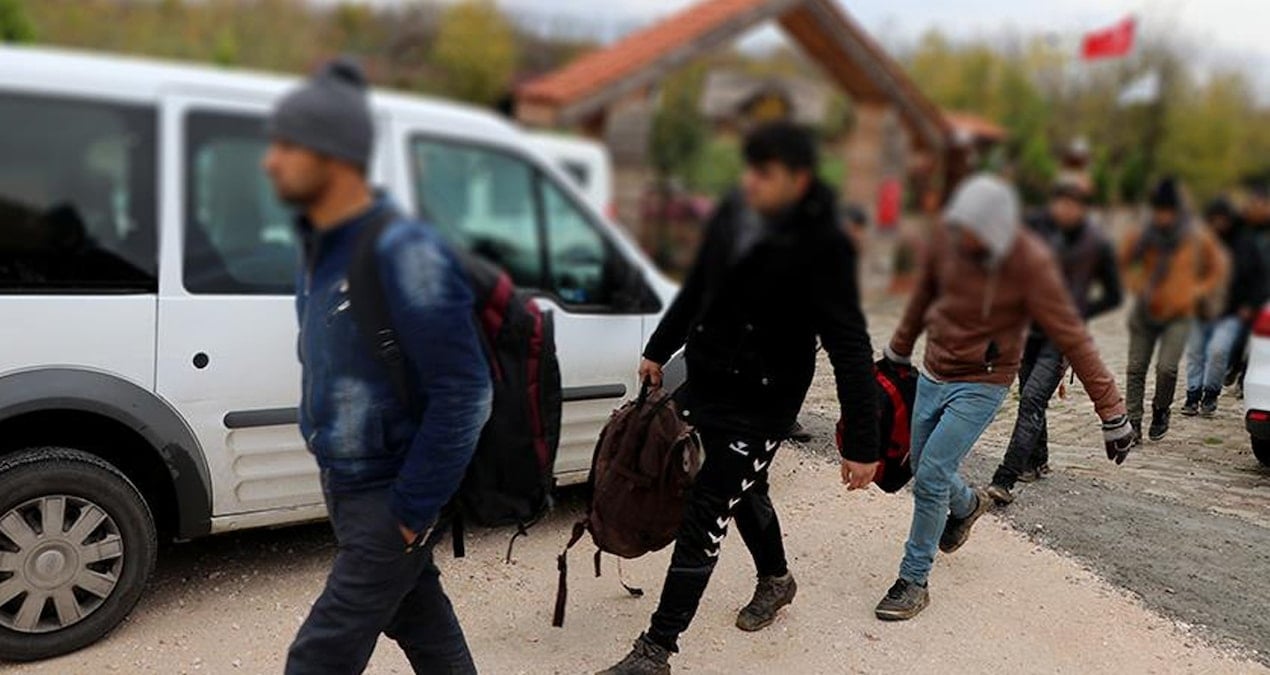 Edirne’de 18 Afgan ve Pakistanlı yakalandı